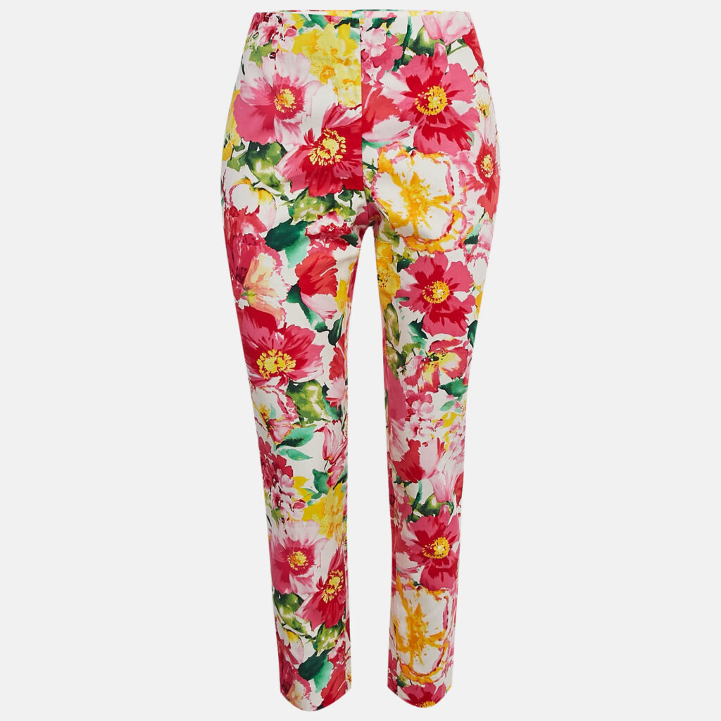 luxury-women-polo-ralph-lauren-new-clothes-p1126745-001.jpg Polo Ralph Lauren Multicolor Printed Cotton Trousers M