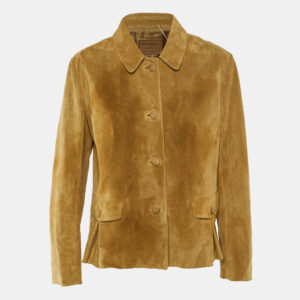 luxury-women-prada-new-clothes-p1196713-001.jpg prada light brown suede button front jacket m