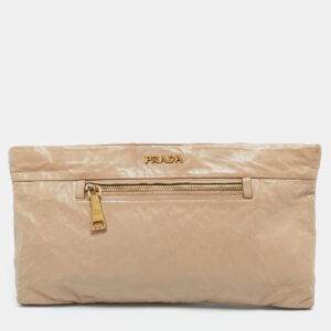 luxury-women-prada-used-handbags-p1184189-011.jpg prada beige leather top zip clutch