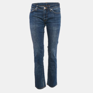 ralph lauren blue washed denim straight jeans m 28"