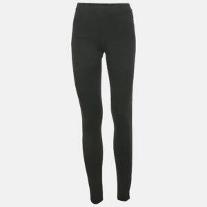 luxury-women-ralph-lauren-used-clothes-p1182066-001.jpg ralph lauren black embroidered hem jersey leggings m