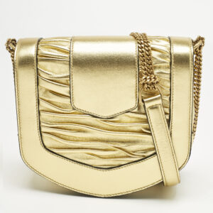 luxury-women-saint-laurent-paris-used-handbags-p1210325-017.jpg saint laurent gold leather chrissie shoulder bag