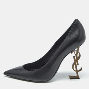 luxury-women-saint-laurent-paris-used-shoes-p1179149-010.jpg saint laurent black leather opyum pumps size 41