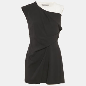 luxury-women-sportmax-used-clothes-p1174745-006.jpg sportmax black stretch crepe layered mini dress s