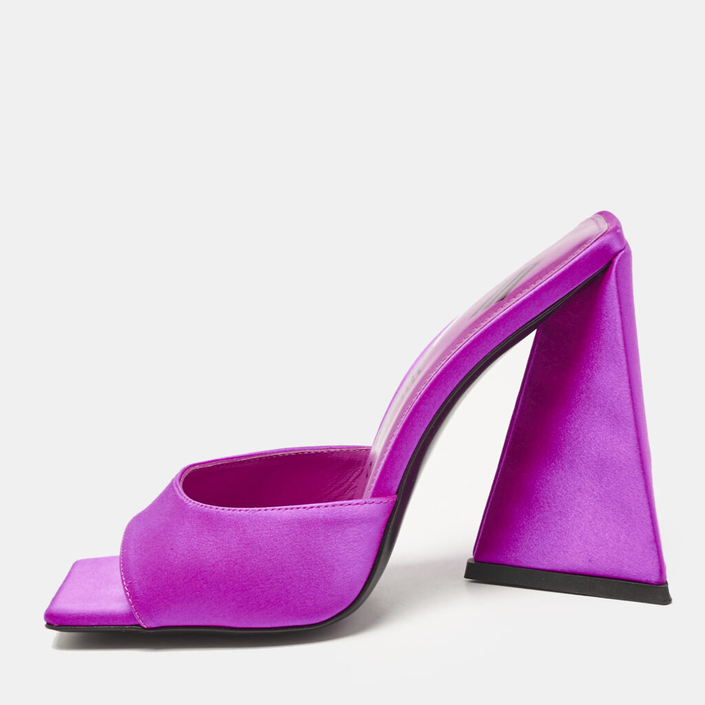 luxury-women-the-attico-used-shoes-p1116043-001.jpg The Attico Fuchsia Satin Devon Sandals Size 36