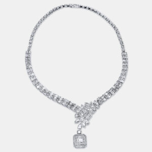 luxury-women-the-diamond-edit-new-fine-jewelry-p1202073-009.jpg 41.9 cts pear emerald marquise round 18k white gold lab grown diamonds necklace