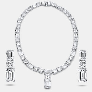 luxury-women-the-diamond-edit-new-fine-jewelry-p1202077-009.jpg 207 cts round emerald 18k white gold lab grown diamonds necklace set