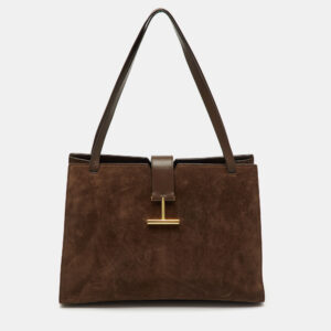 luxury-women-tom-ford-used-handbags-p1201454-002.jpg tom ford brown suede and leather tote