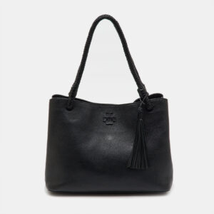 luxury-women-tory-burch-used-handbags-p1202129-002.jpg tory burch black leather taylor triple-compartment tote
