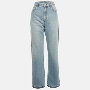 luxury-women-victoria-beckham-used-clothes-p1192965-001.jpg victoria beckham blue high waisted denim straight leg julia jeans l waist 31"