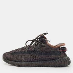 luxury-women-yeezy-x-adidas-used-shoes-p1178685-009.jpg yeezy x adidas black knit fabric boost 350 v2 black non-reflective sneakers size 34