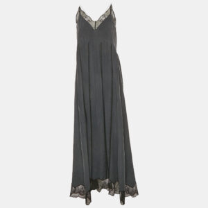 luxury-women-zadig-and-voltaire-used-clothes-p1185273-001.jpg zadig & voltaire grey lace trim silk maxi ralla dress l