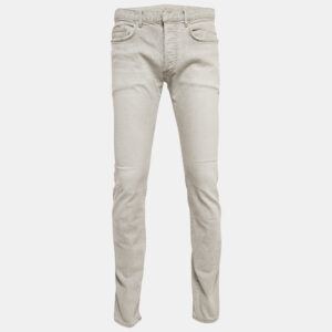 dior homme grey denim jeans m waist 33"