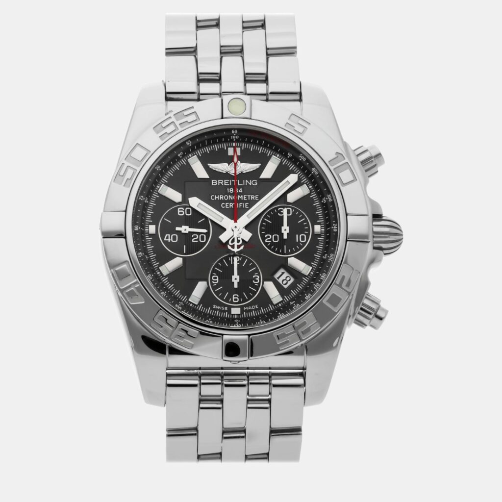 luxury-men-breitling-used-watches-p1088106-006.jpg Breitling Chronomat AB011610 Watch 44 mm Automatic Men's Wristwatch 44MM