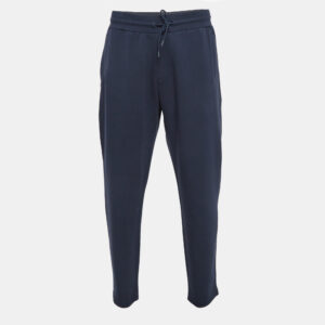 emporio armani navy blue knit trackpants xxl