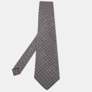 giorgio armani cravatte patterned silk traditional tie