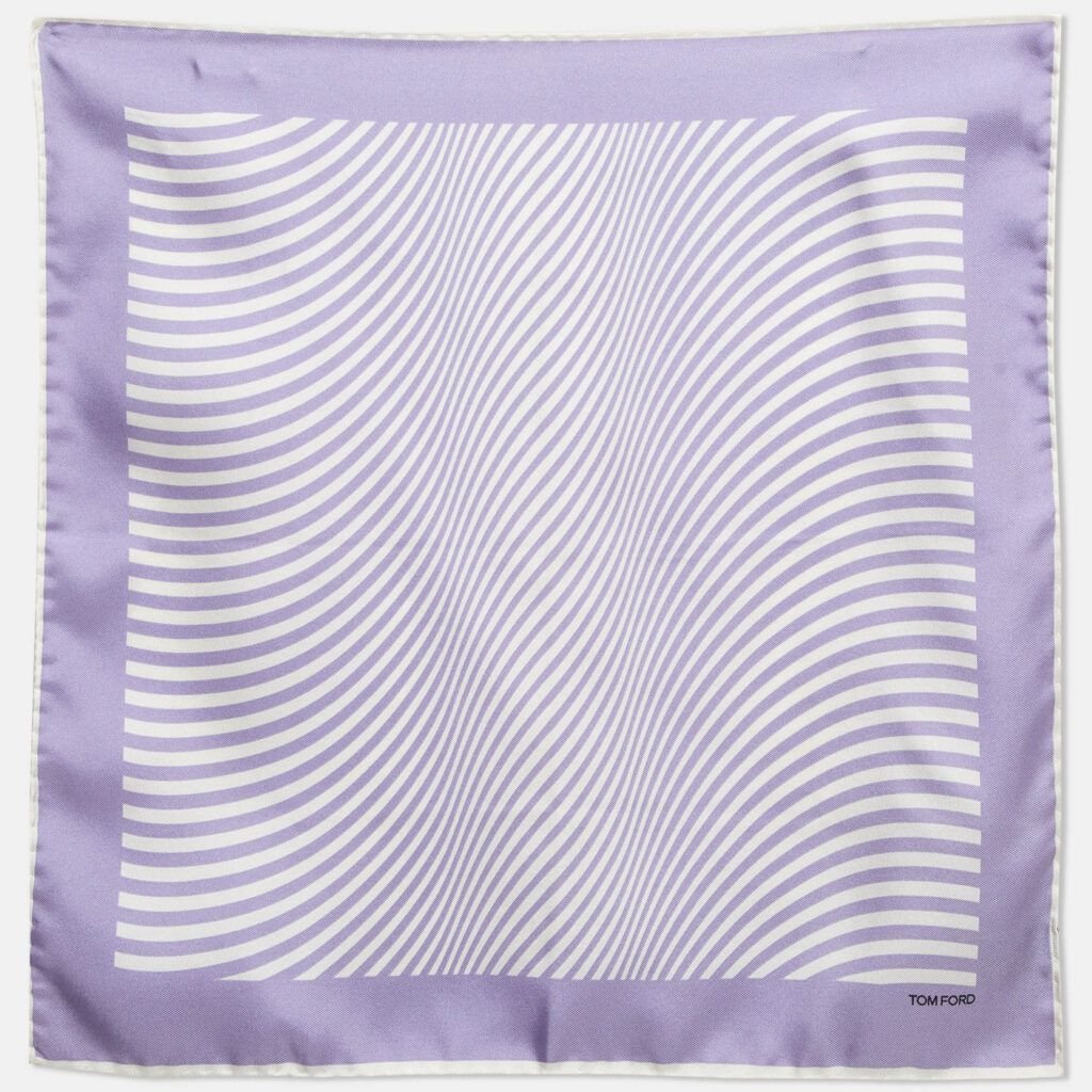luxury-men-tom-ford-used-accessories-p1008182-006.jpg Tom Ford Light Purple Stripe Silk Pocket Square