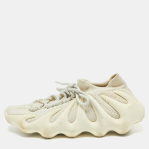 yeezy x adidas white knit fabric yeezy 450 cloud white sneakers size 40