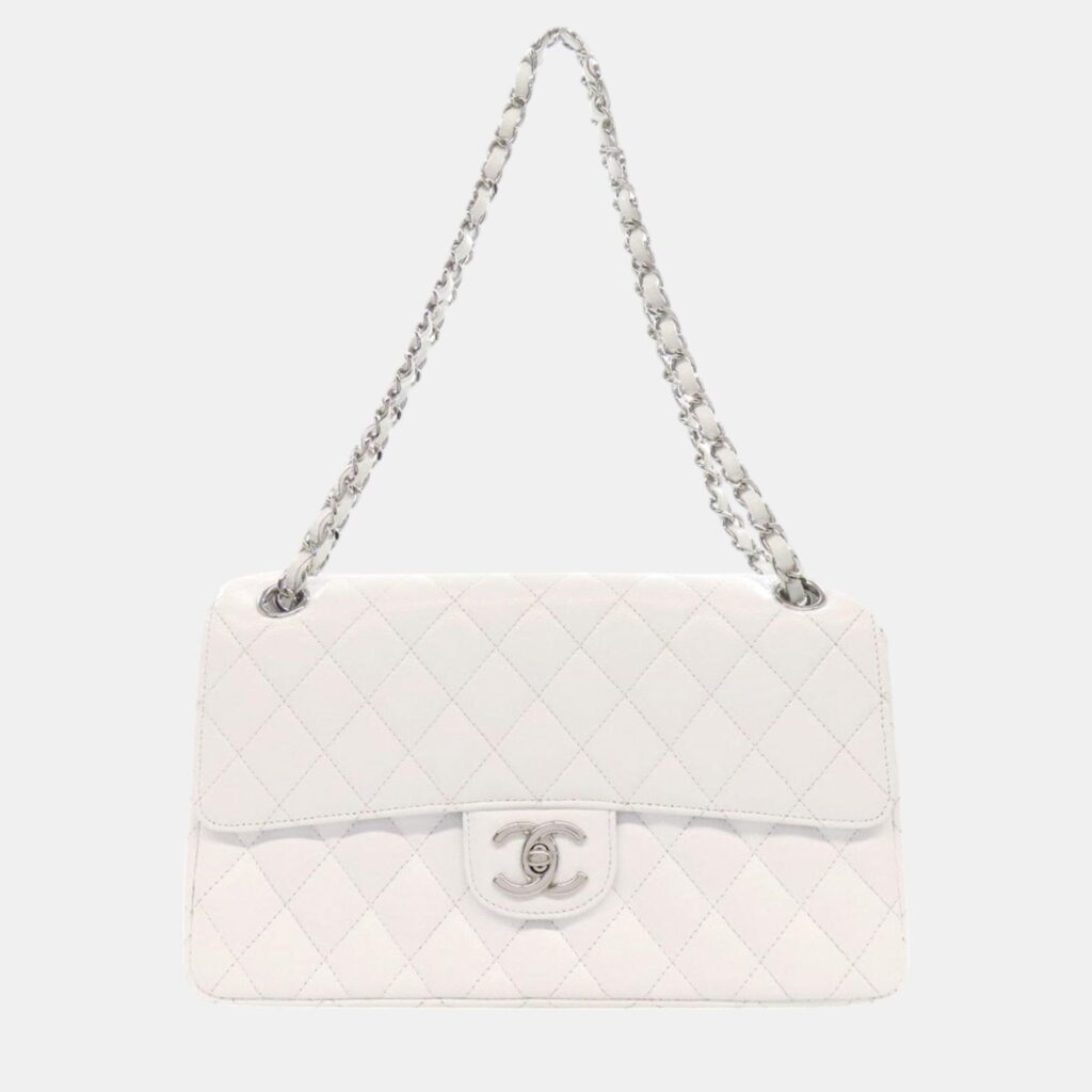 Chanel Caviar Skin Matelasse Chain Shoulder Bag