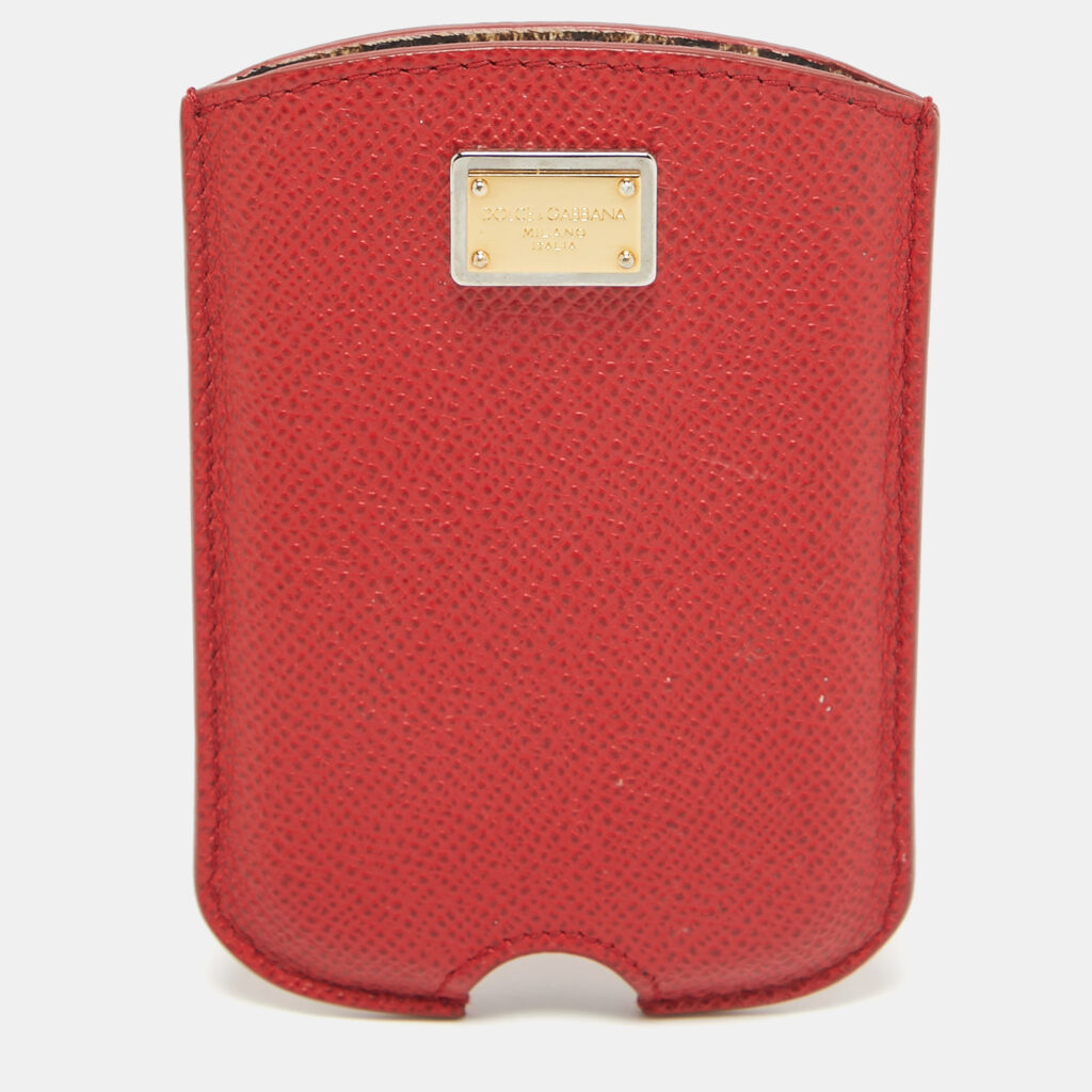 luxury-women-dolcegabbana-used-accessories-p1082114-005.jpg Dolce & Gabbana Red Leather Blackberry Cover