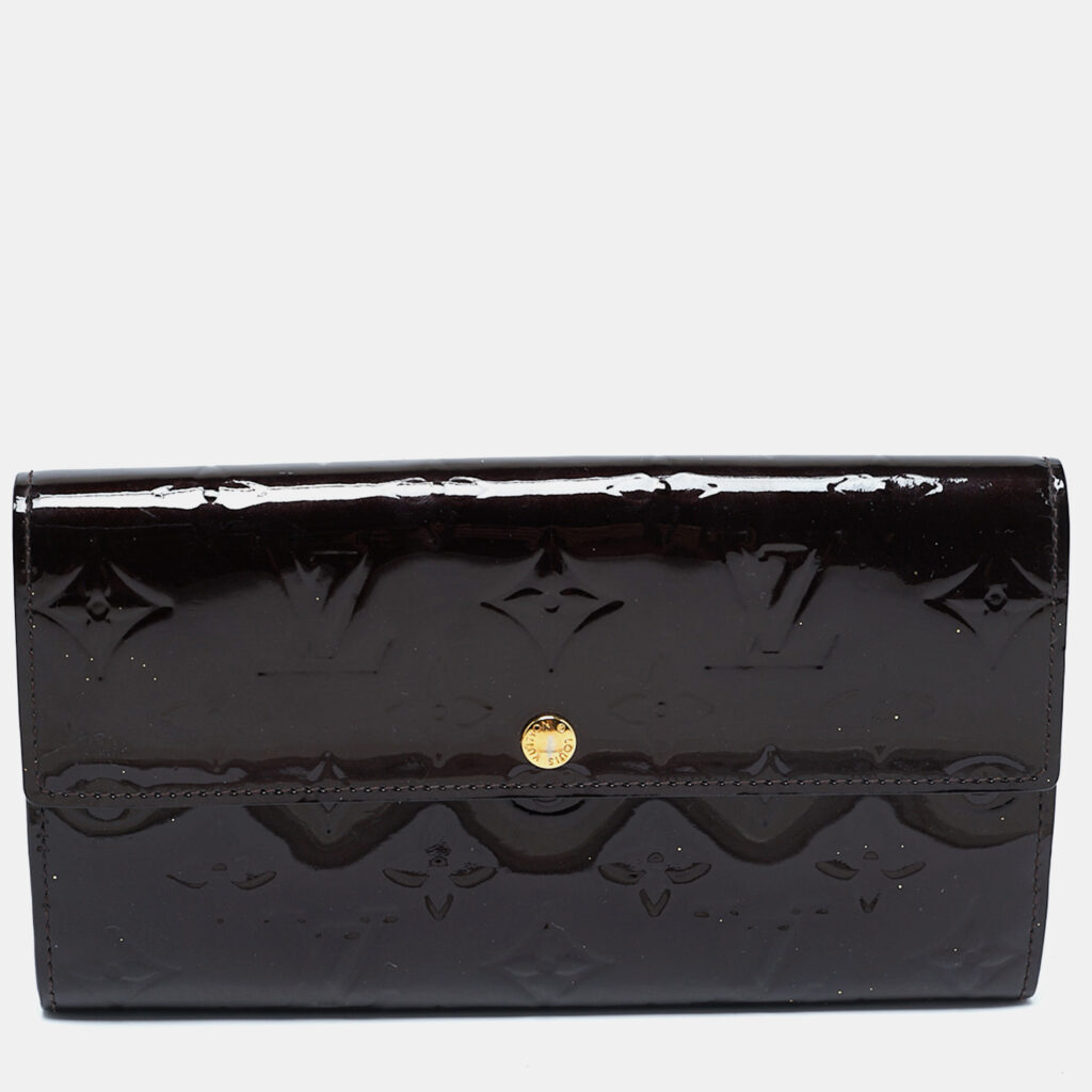 luxury-women-louis-vuitton-used-handbags-p1079205-008.jpg Louis Vuitton Amarante Monogram Vernis Sarah Wallet