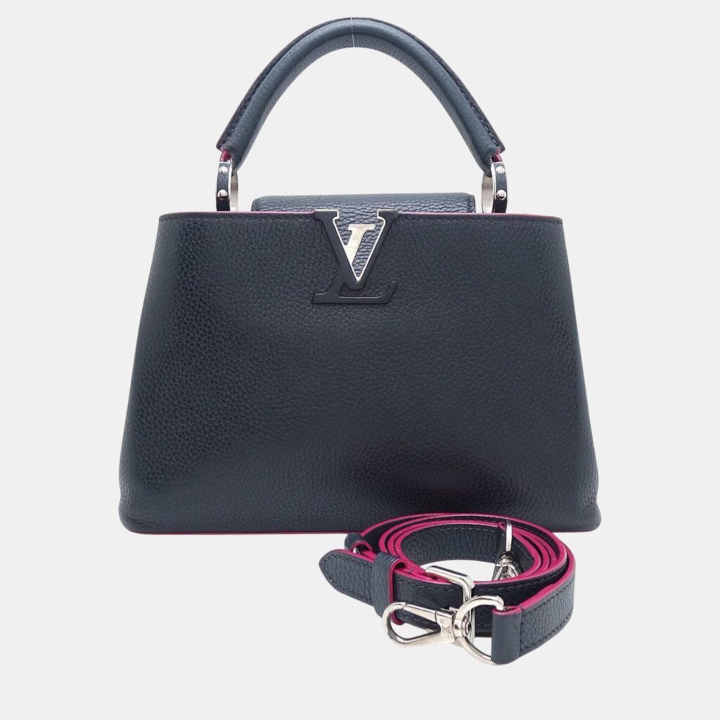 luxury-women-louis-vuitton-used-handbags-p1088518-009.jpg Louis Vuitton Parnassea Line Cobalt Fuchsia Capucines Bb Bag