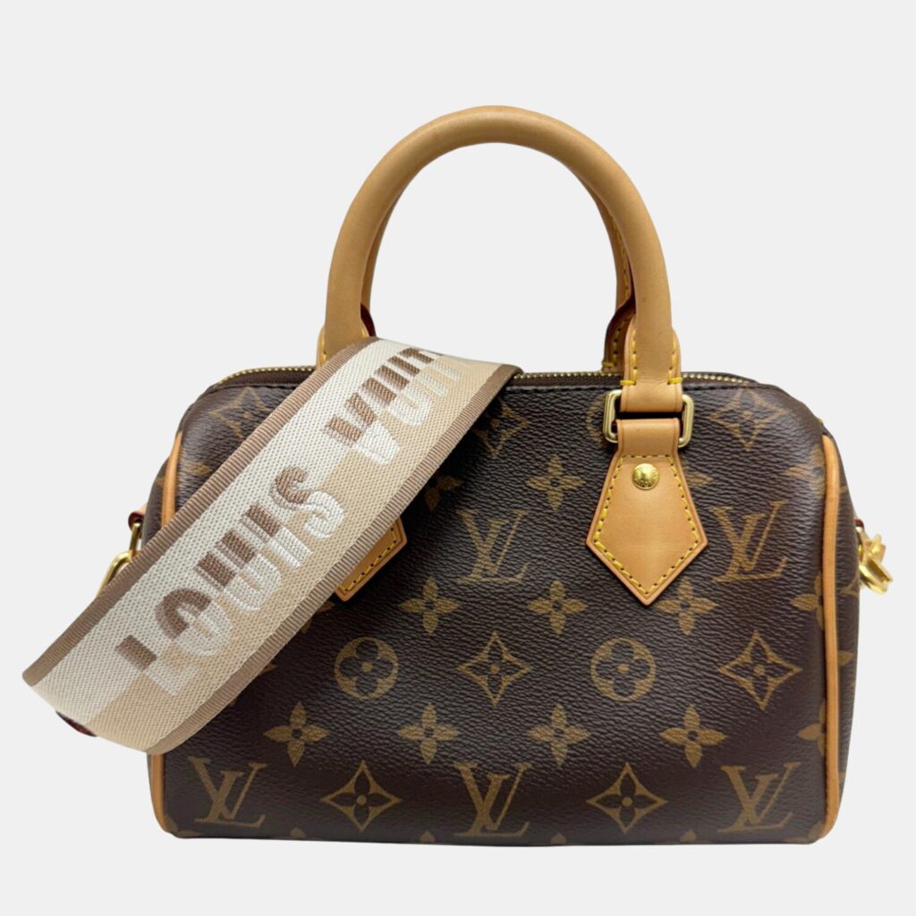 luxury-women-louis-vuitton-used-handbags-p1088522-016.jpg Louis Vuitton Leather Brown Speedy Bandouliere 20 Monogram Handbag