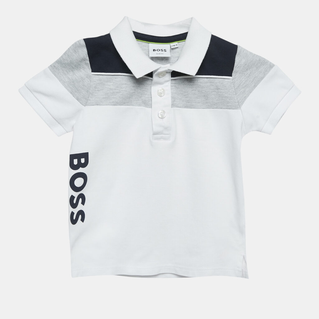Boss By Hugo Boss White Slim Fit Polo T-Shirt 12 M Boss By Hugo Boss White Slim Fit Polo T-Shirt 12 M