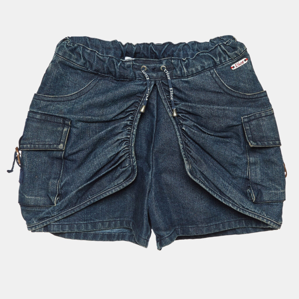 Dior Kids Navy Blue Denim Shorts 6 Yrs Dior Kids Navy Blue Denim Shorts 6 Yrs