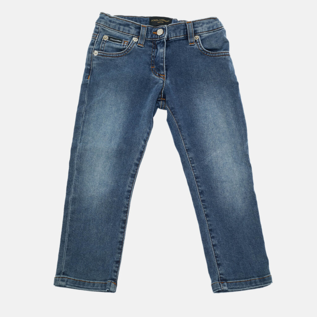Dolce & Gabbana Kids Blue Denim Jeans 12/18M Waist 18" Dolce & Gabbana Kids Blue Denim Jeans 12/18M Waist 18"
