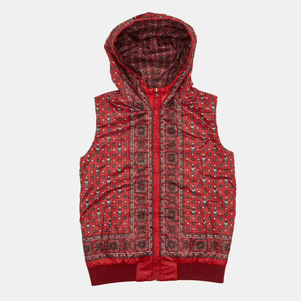 Dolce & Gabbana Kids Red Owl Printed Gillet Size 9/10 Yrs Dolce & Gabbana Kids Red Owl Printed Gillet Size 9/10 Yrs