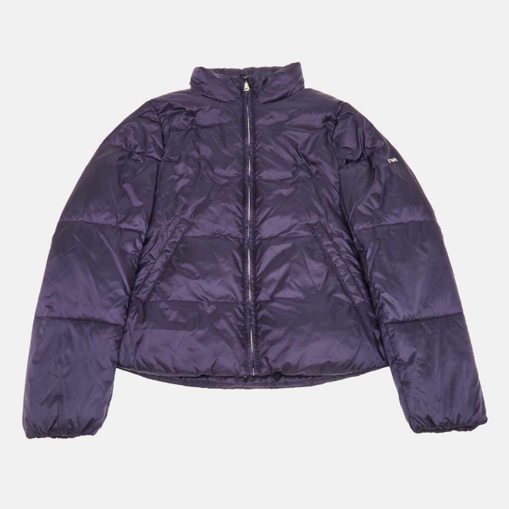 Emporio Armani Kids Purple Synthetic Concealed Hood Puffer Jacket 10Yrs Emporio Armani Kids Purple Synthetic Concealed Hood Puffer Jacket 10Yrs