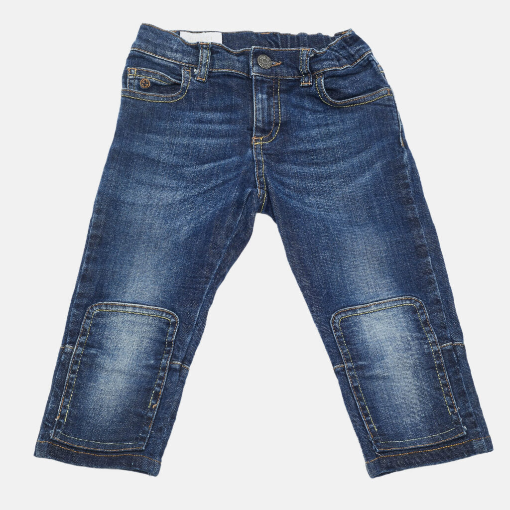 Gucci Kids Blue Denim Jeans 4 Yrs Gucci Kids Blue Denim Jeans 4 Yrs