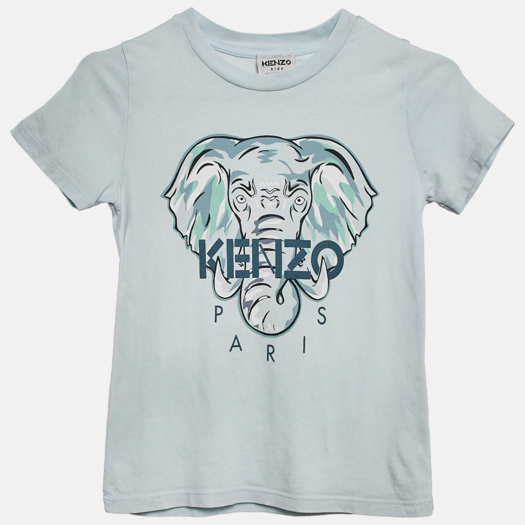 Kenzo Kids Tiger Logo Print Jersey T-Shirt 6 Yrs Kenzo Kids Tiger Logo Print Jersey T-Shirt 6 Yrs