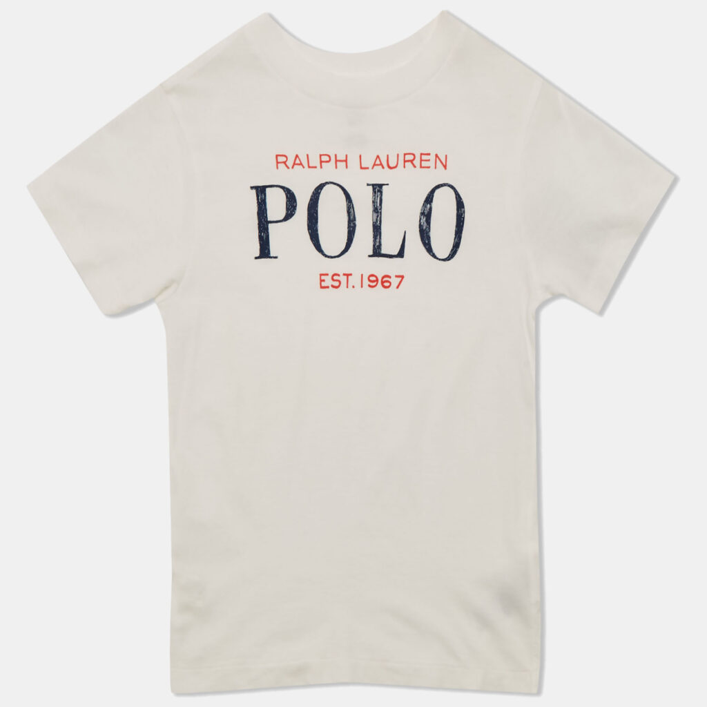 Polo Ralph Lauren Kids White Logo Print Jersey T-Shirt 3 Yrs Polo Ralph Lauren Kids White Logo Print Jersey T-Shirt 3 Yrs