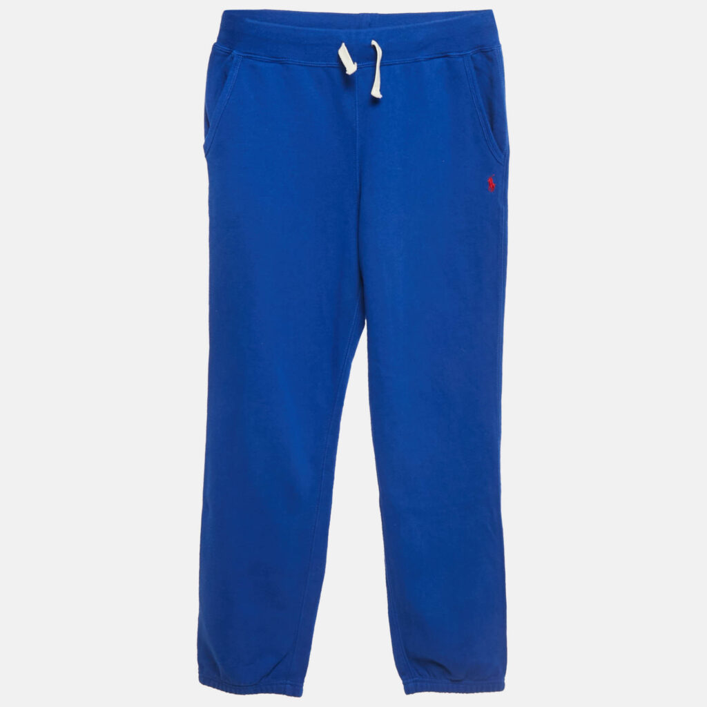 Polo Ralph Lauren Kids Blue Cotton Drawstring Joggers L/(14-16 Yrs) Polo Ralph Lauren Kids Blue Cotton Drawstring Joggers L/(14-16 Yrs)