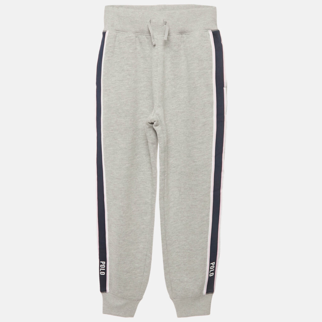 Polo Ralph Lauren Kids Grey Cotton Joggers M/8-10Yrs Polo Ralph Lauren Kids Grey Cotton Joggers M/8-10Yrs