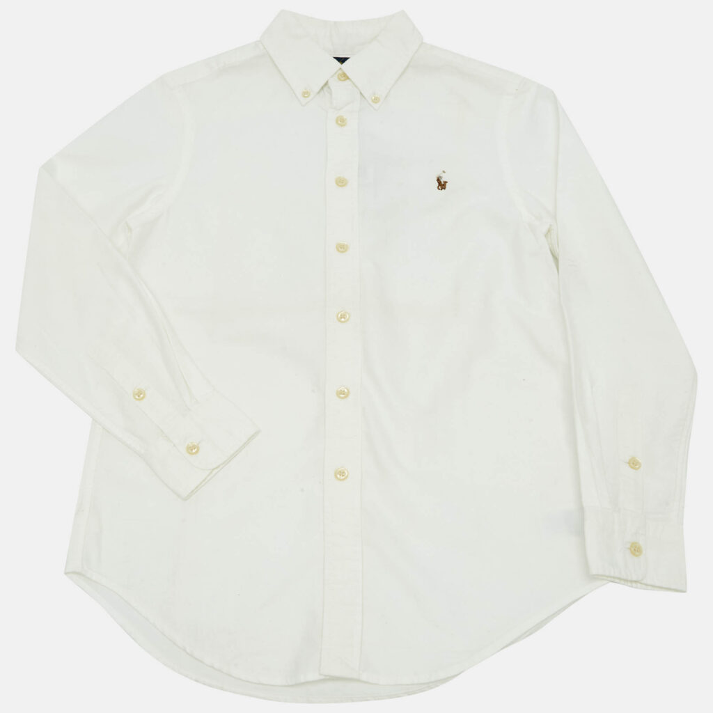 Ralph Lauren Kids White Cotton Shirt 12 Yrs Ralph Lauren Kids White Cotton Shirt 12 Yrs