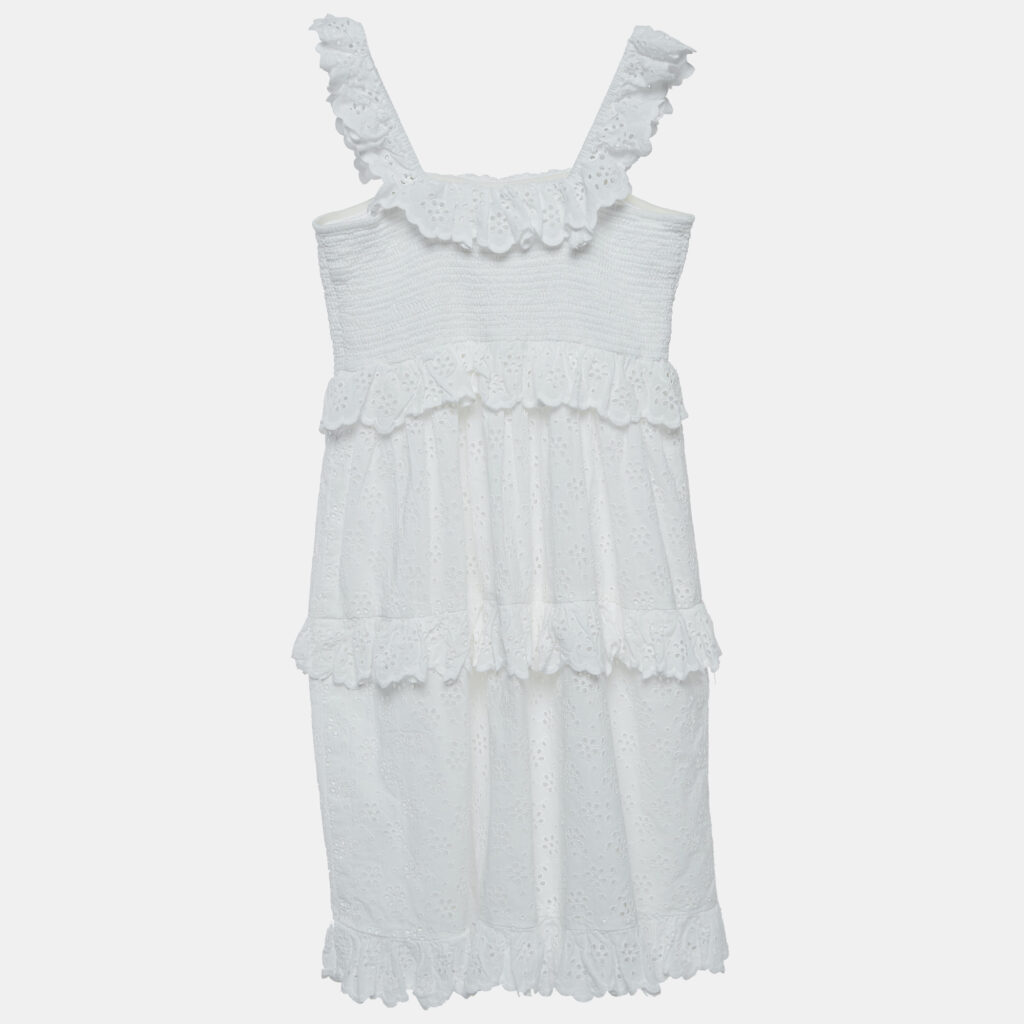 Zimmermann White Eyelet Cotton Dress (10 Yrs) Zimmermann White Eyelet Cotton Dress (10 Yrs)