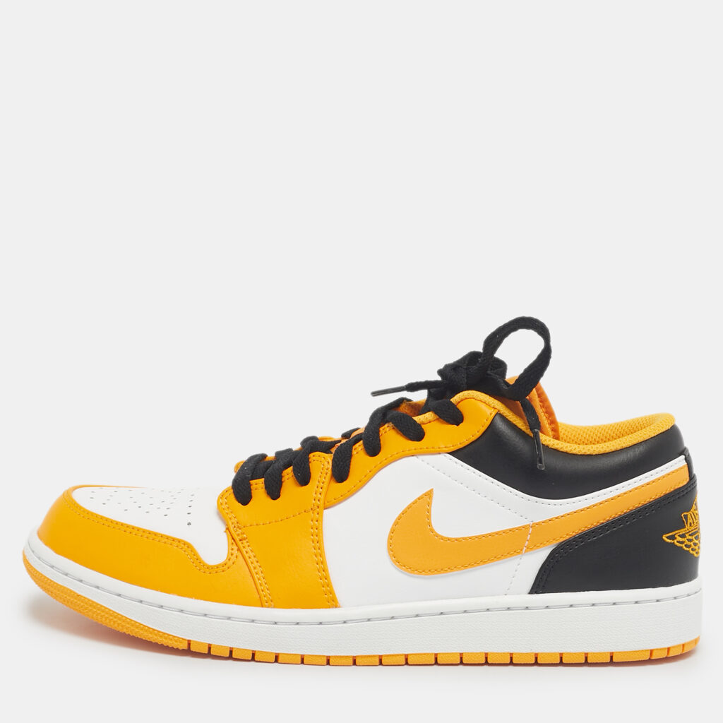 Air Jordans Multicolor Leather Jordan 1 Low Taxi Sneakers Size 43 Air Jordans Multicolor Leather Jordan 1 Low Taxi Sneakers Size 43