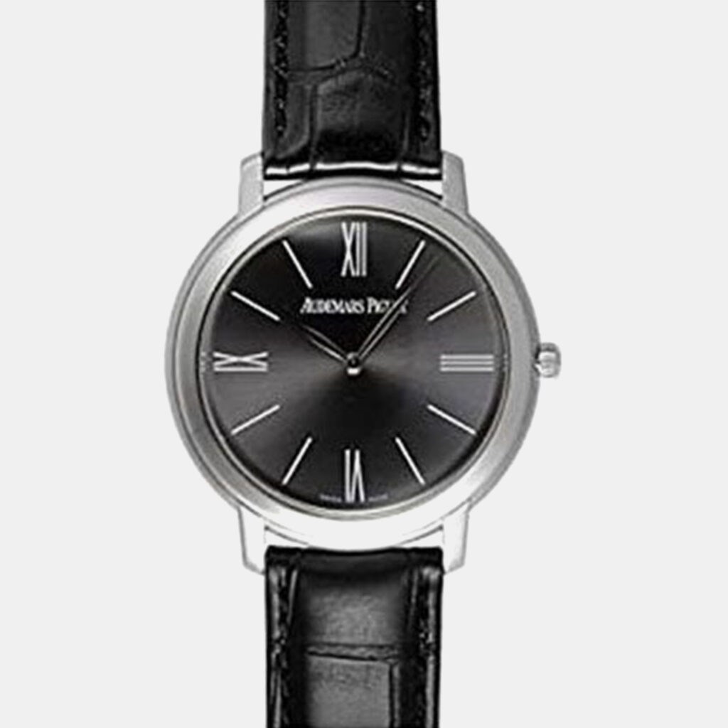 Audemars Piguet Jules 15126BC.OO.D002CR.01 Manual Winding Grey 18k White Gold Men's Wristwatch 44 mm Audemars Piguet Jules 15126BC.OO.D002CR.01 Manual Winding Grey 18k White Gold Men's Wristwatch 44 mm