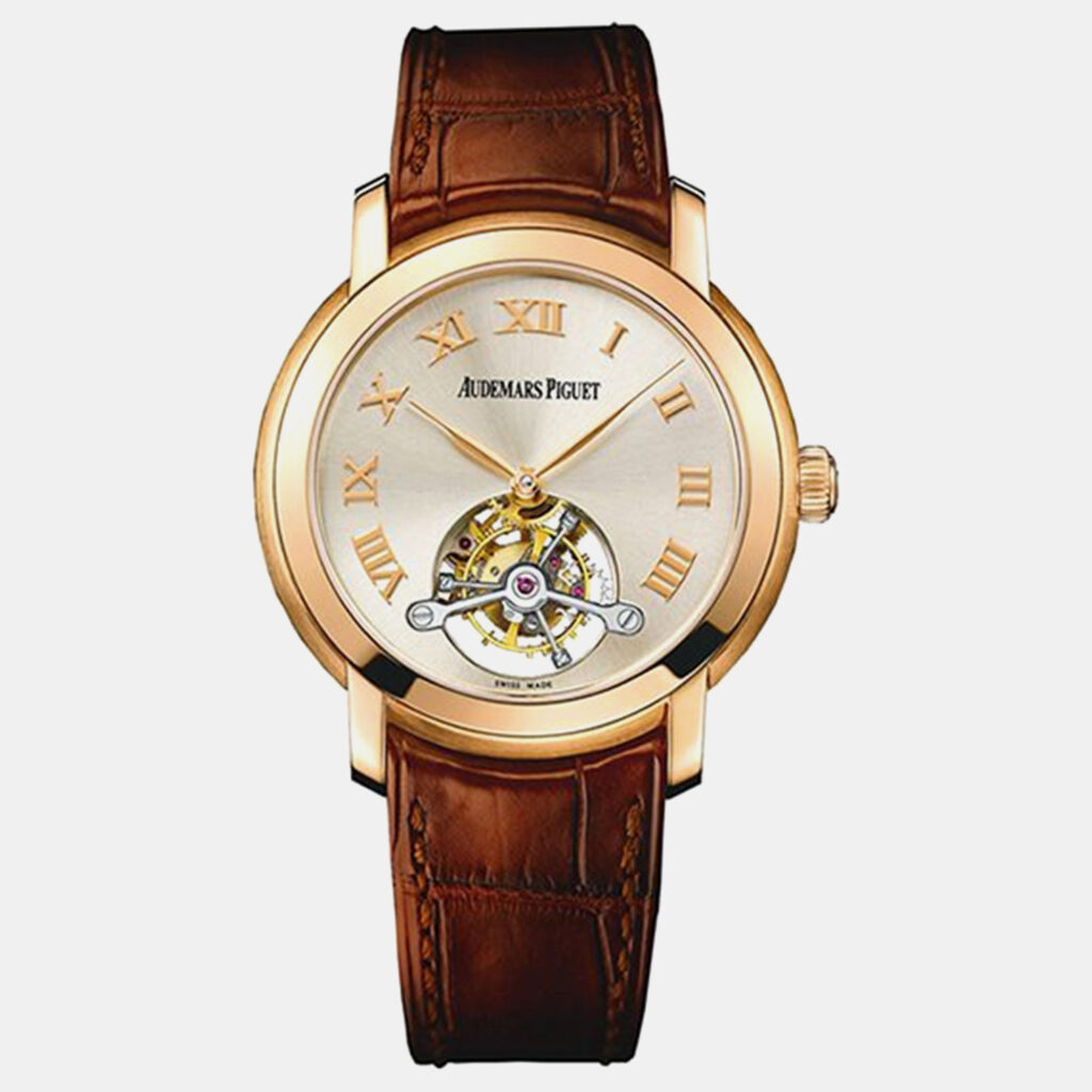 Audemars Piguet Jules 26561Or.Oo.D088Cr.01 Manual Winding Silver 18k Rose Gold Men's Wristwatch 39 mm Audemars Piguet Jules 26561Or.Oo.D088Cr.01 Manual Winding Silver 18k Rose Gold Men's Wristwatch 39 mm