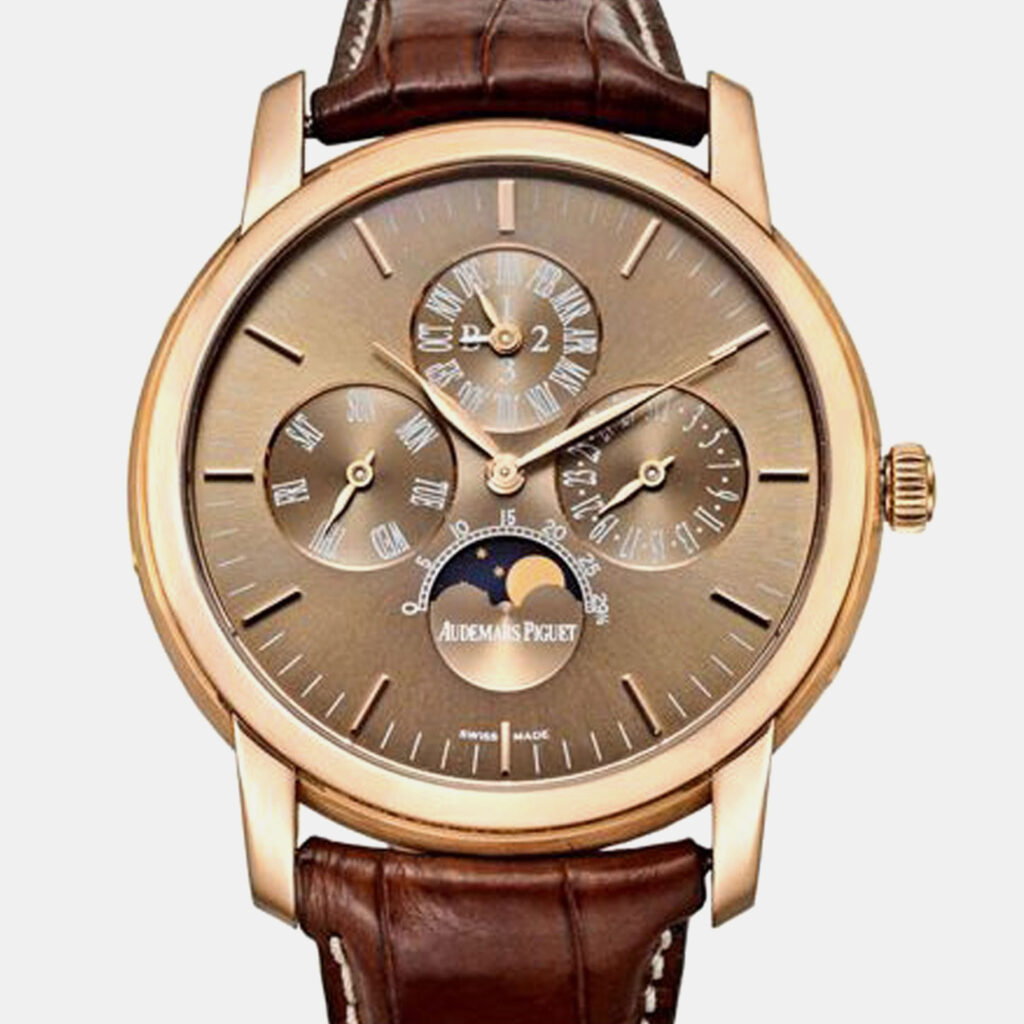 Audemars Piguet Jules 26390OR.OO.D093CR.01 Automatic Brown 18k Rose Gold Men's Wristwatch 41 mm Audemars Piguet Jules 26390OR.OO.D093CR.01 Automatic Brown 18k Rose Gold Men's Wristwatch 41 mm