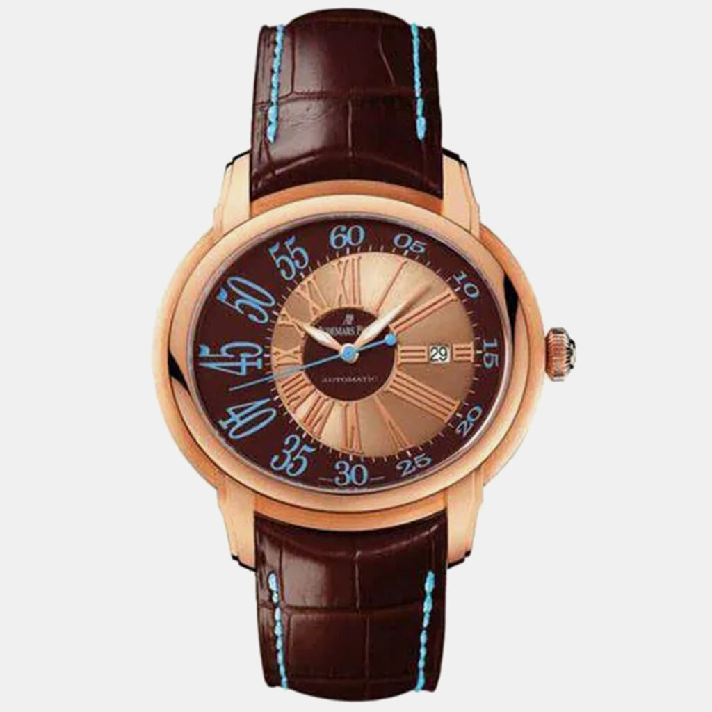 Audemars Piguet Millenary 15320OR.OO.D095CR.01 Automatic Brown 18k Rose Gold Men's Wristwatch 40 mm Audemars Piguet Millenary 15320OR.OO.D095CR.01 Automatic Brown 18k Rose Gold Men's Wristwatch 40 mm
