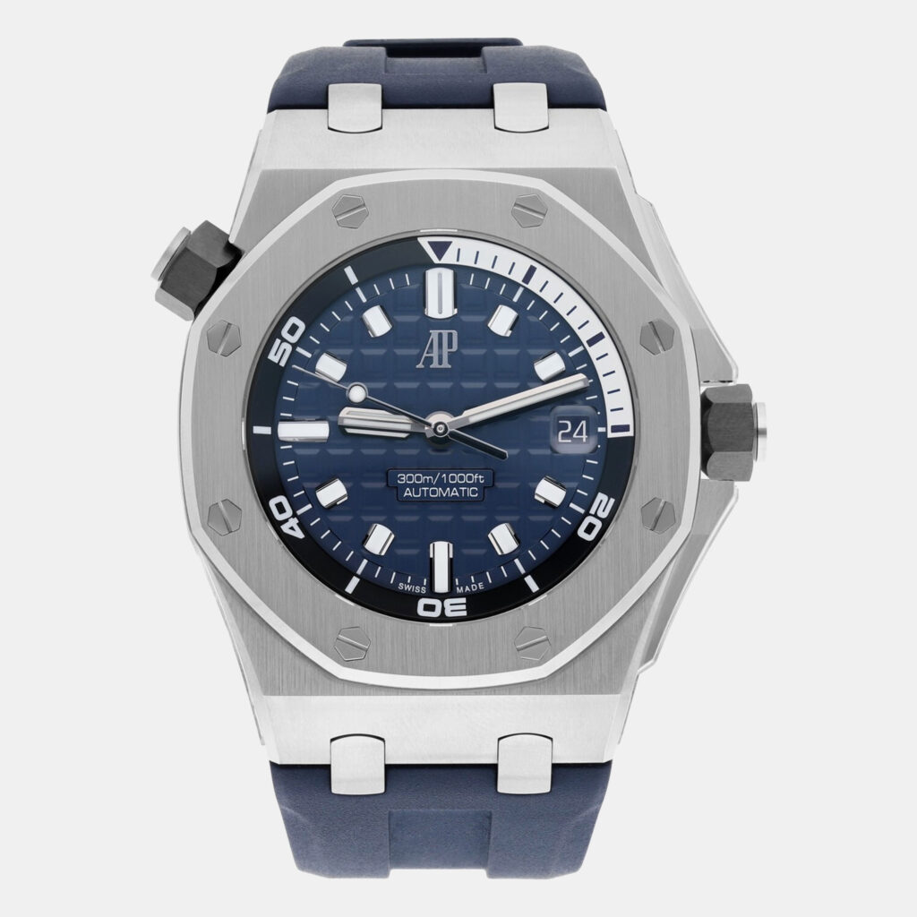 Audemars Piguet Royal Oak Offshore 15720ST.OO.A027CA.01 Automatic Blue Stainless Steel Men's Wristwatch 42 mm Audemars Piguet Royal Oak Offshore 15720ST.OO.A027CA.01 Automatic Blue Stainless Steel Men's Wristwatch 42 mm
