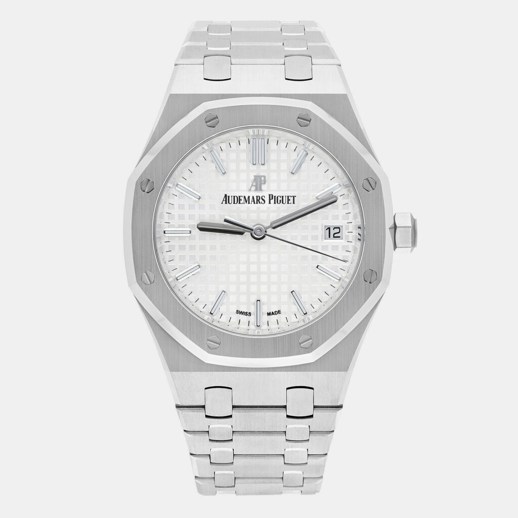 Audemars Piguet Royal Oak 77350ST.OO.1261ST.01 Automatic Silver Stainless Steel Men's Wristwatch 34 mm Audemars Piguet Royal Oak 77350ST.OO.1261ST.01 Automatic Silver Stainless Steel Men's Wristwatch 34 mm