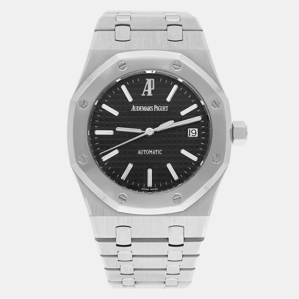 Audemars Piguet Royal Oak 15300ST Automatic Black Stainless Steel Men's Wristwatch 39 mm Audemars Piguet Royal Oak 15300ST Automatic Black Stainless Steel Men's Wristwatch 39 mm