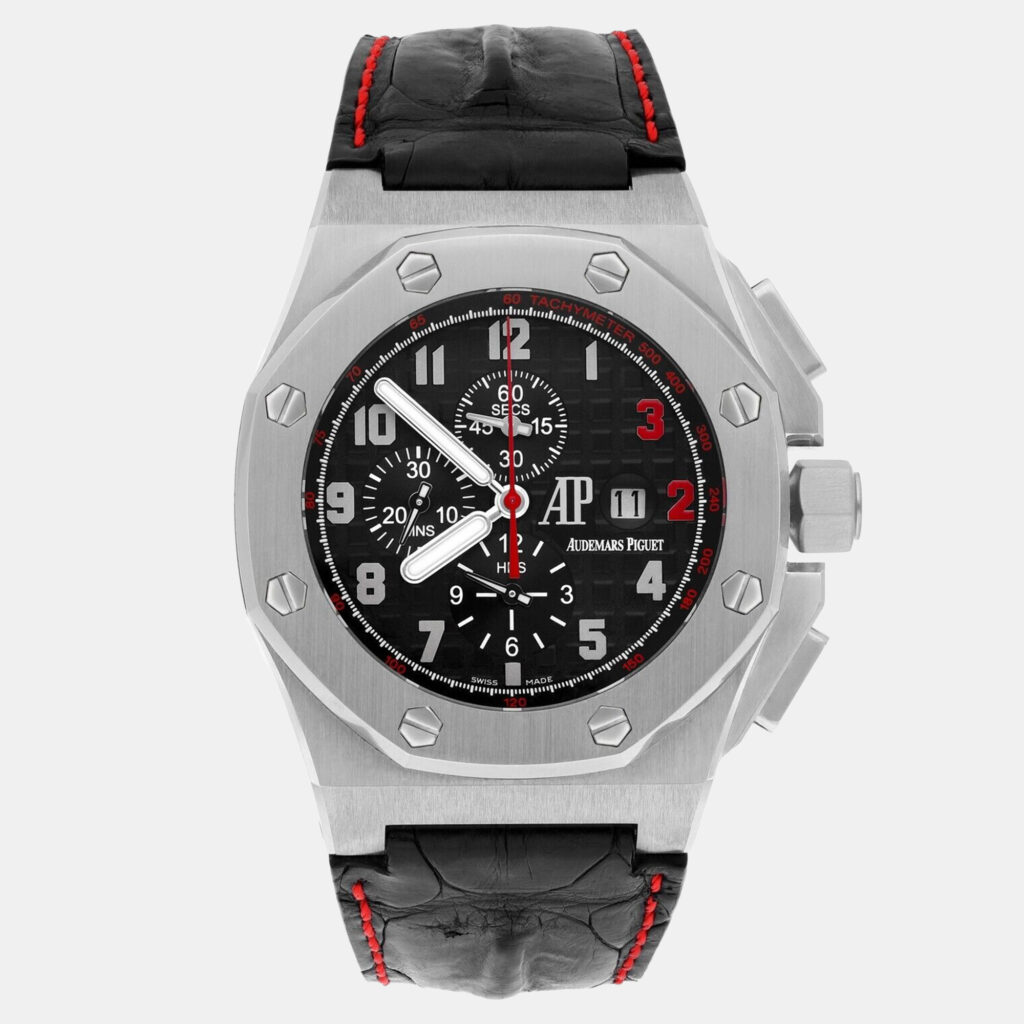 Audemars Piguet Royal Oak Offshore 26133ST.OO.A101CR.01 Automatic Black Stainless Steel Men's Wristwatch 48 mm Audemars Piguet Royal Oak Offshore 26133ST.OO.A101CR.01 Automatic Black Stainless Steel Men's Wristwatch 48 mm