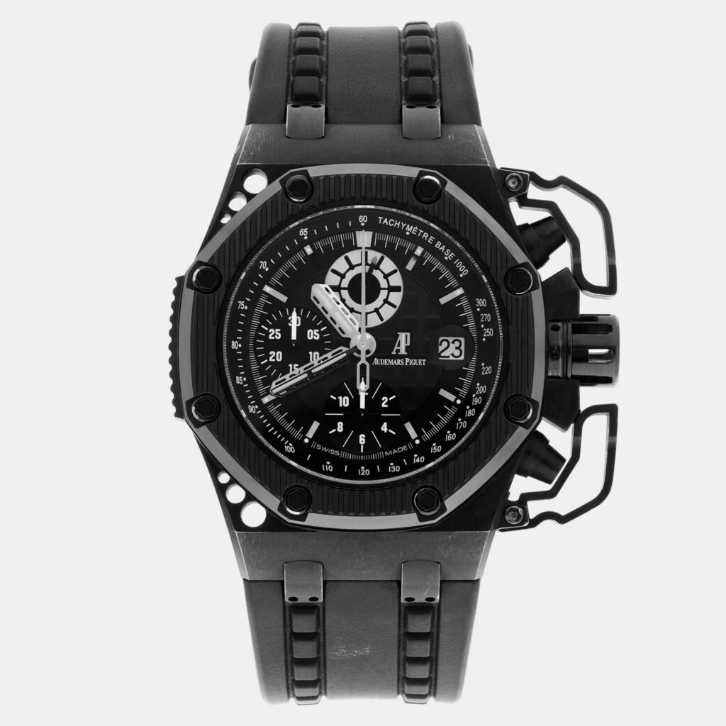 Audemars Piguet Royal Oak Offshore 26165IO.OO.A002CA.01 Automatic Black Stainless Steel Men's Wristwatch 42 mm Audemars Piguet Royal Oak Offshore 26165IO.OO.A002CA.01 Automatic Black Stainless Steel Men's Wristwatch 42 mm