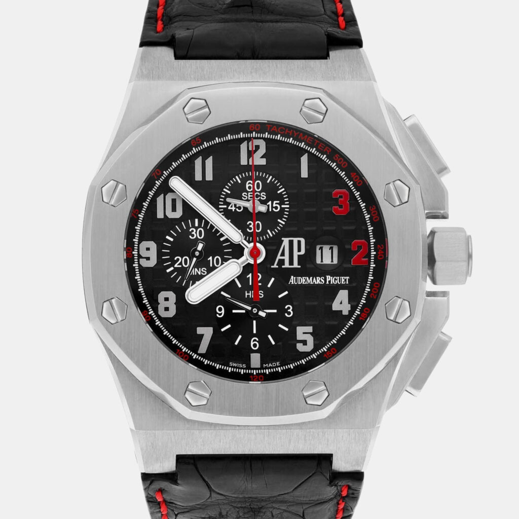 luxury-men-audemars-piguet-used-watches-p1231731-009-1.jpeg Audemars Piguet Royal Oak Offshore 26133ST.OO.A101CR.01 Automatic Black Stainless Steel Men's Wristwatch 48 mm